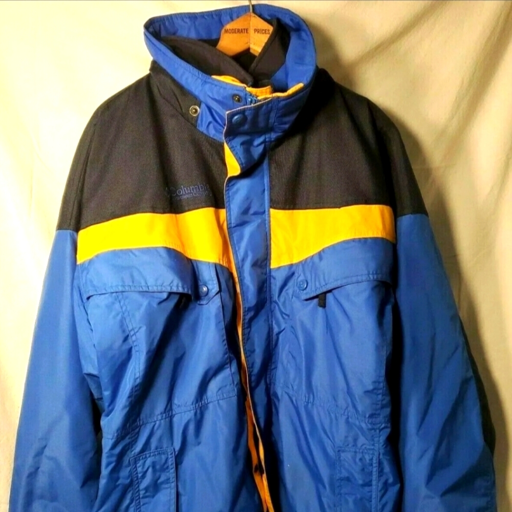 Columbia ski winter men's jacket size XLT / XL Tall no hood